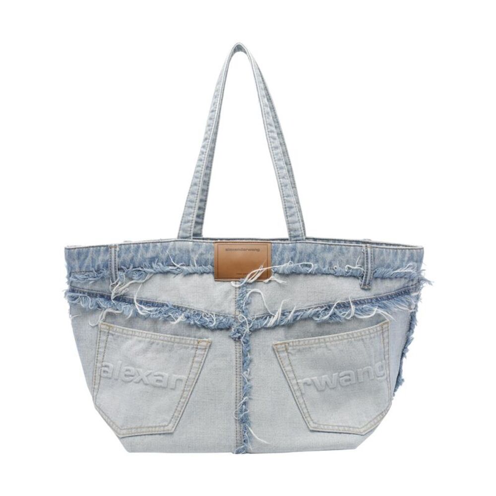 Alexander Wang Women Denim Punch Tote Bag